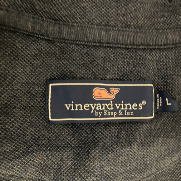 Vineyard Vines - Men’s Navy Quarter Zip - L - Picture 2 of 2
